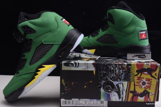 HYPE Ducks 5 SE CK6631-307 Oregon Air Jordan 0731